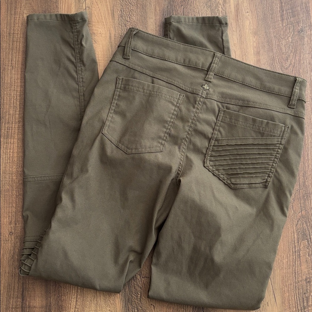 PrAna Brenna Fitted Mid Skinny Jeggings Pants 8 - Picture 7 of 10